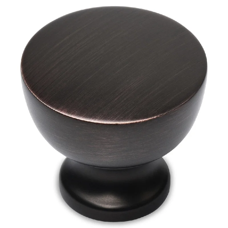 Southern Hills Oil Rubbed Bronze Large Round Cabinet Knobs (Pack of 5)