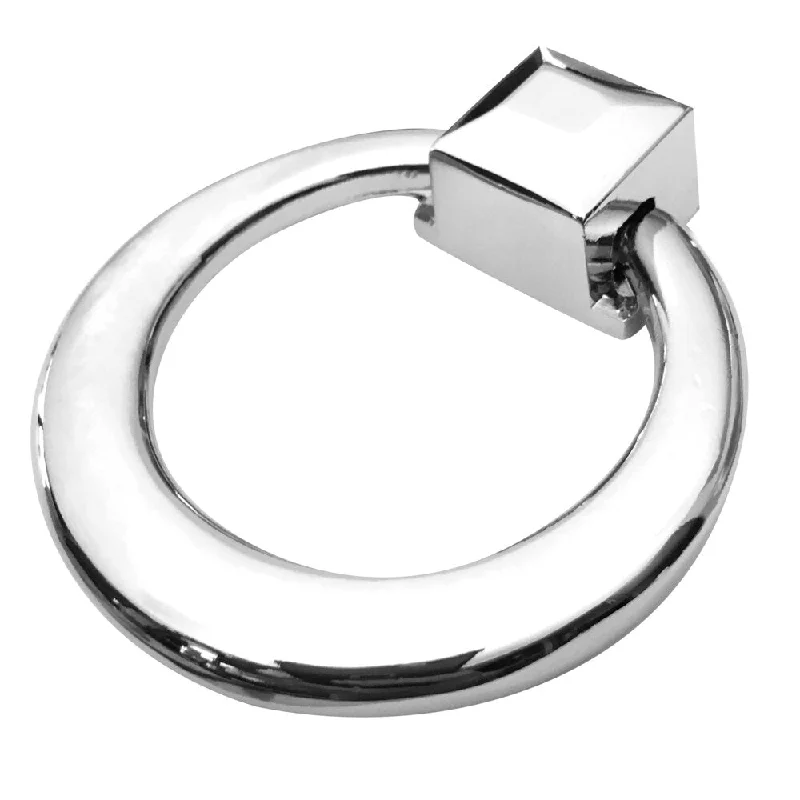 Southern Hills Polished Chrome Cabinet Drawer Ring Pull (Pack of 10)