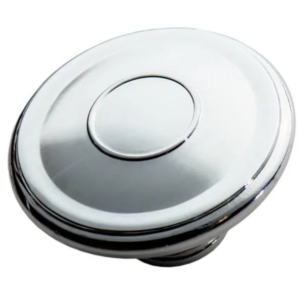 Southern Hills Polished Chrome Cabinet Knob 'Edgewater' (Pack of 5)