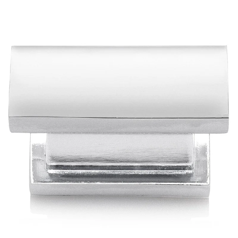 Southern Hills Polished Chrome Rectangular Cabinet Knobs (Pack of 10)