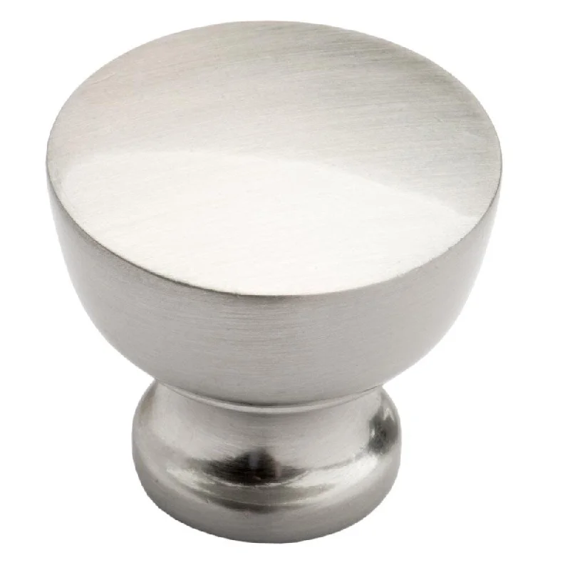 Southern Hills Satin Nickel Round Cabinet Knobs (Pack of 10)