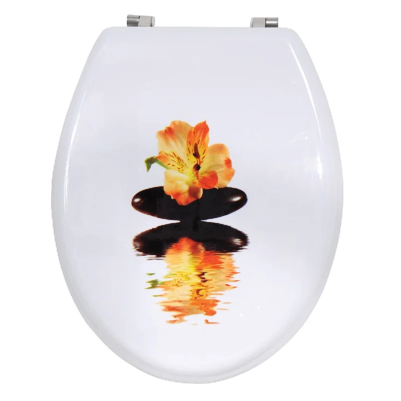 Standard Toilet Seat MSV France Wood Manila - 14.4" x 17 "