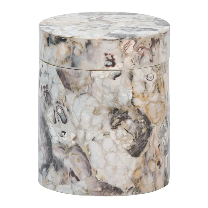 Tramore Natural Laminated Oyster Canister