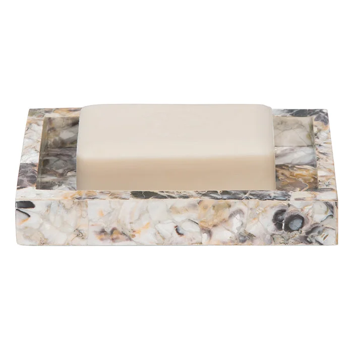 Tramore Natural Laminated Oyster Soap Dish