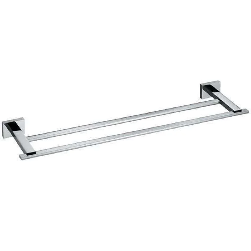 Vado Level Towel Rail Double 600mm C/P