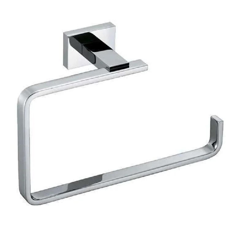 Vado Level Towel Ring C/P