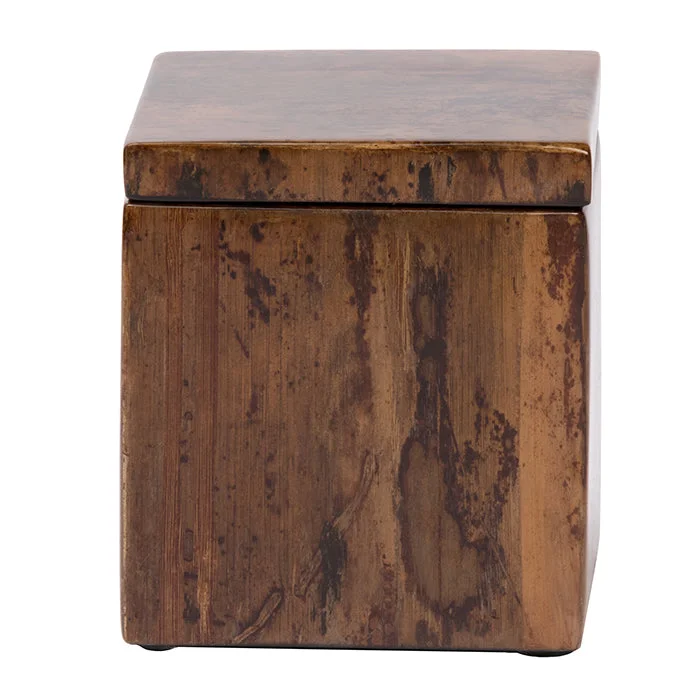 Varadero Dark Stain Banana Leaf Canister