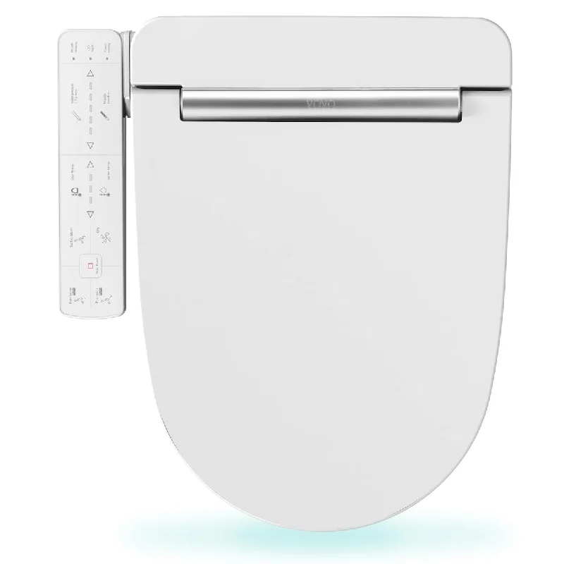 VB-3000SE Electric Smart Bidet Toilet Seat w/ Dryer, Heated Toilet Seat, LED Nightlight, Full Stainless-steel Nozzle, Elongated