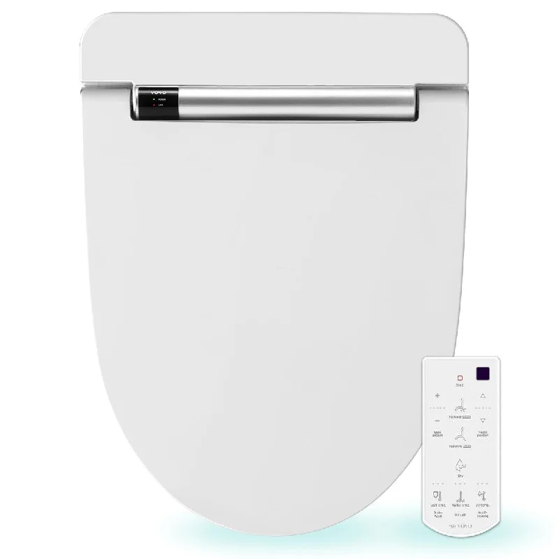 VB-4000SE Electric Smart Bidet Toilet Seat w/ Dryer, Heated Toilet Seat, Warm Water, LED, Full Stainless-steel Nozzle, Elongated