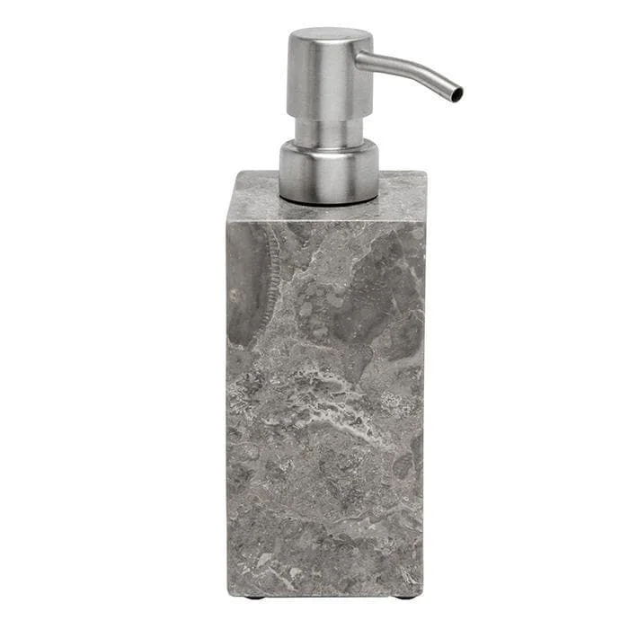 Veneto Gray Polished Marble Soap Pump