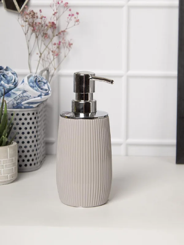 Market99 320mL Striped Liquid Soap Dispenser