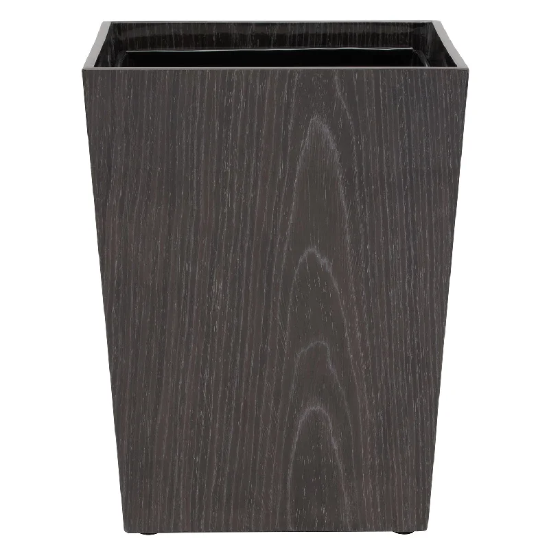 Westerly Veneer Square Waste Basket (Dark Oak)