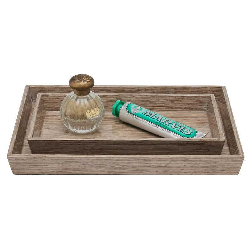 Westerly Veneer Tray Set/2 (Oak)