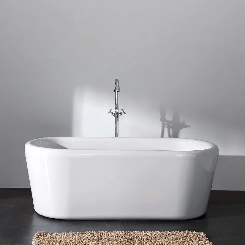 68"x 30"x 24" Acrylic Freestanding Soaking Bathtub