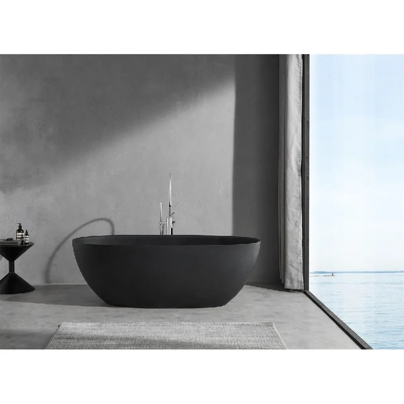 Contemporary Artificial Stone Bathtub