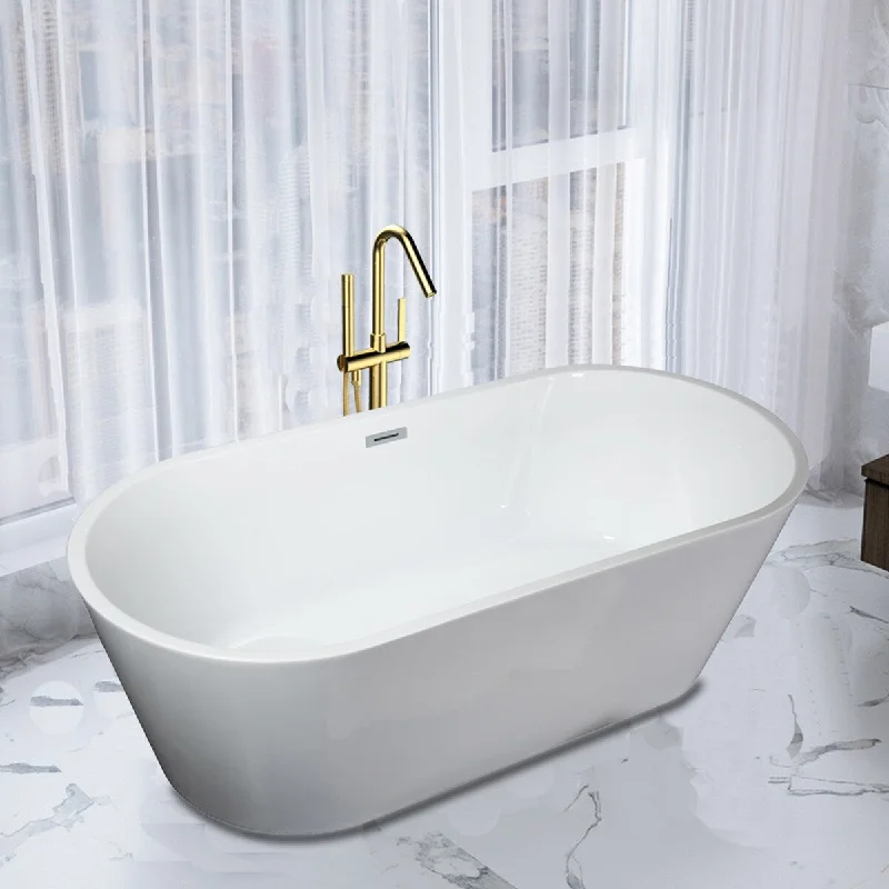 DJOS8319 Acrylic Freestanding Soaking Bathtub