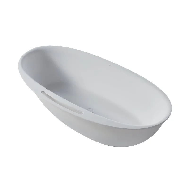 EPOWP Solid Surface Freestanding Bathtub