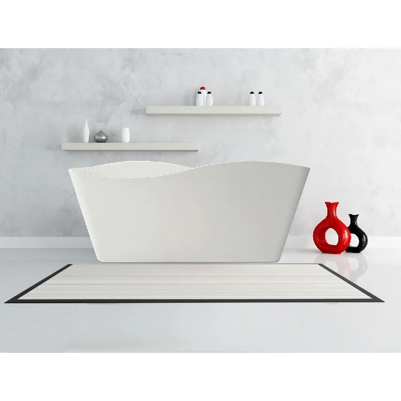 Modern Freestanding Acrylic Bathtub