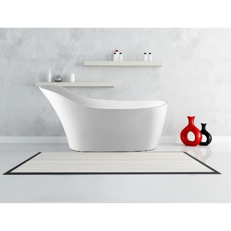 Modern Freestanding Bathtub BT-28 67-Inch (Acrylic)