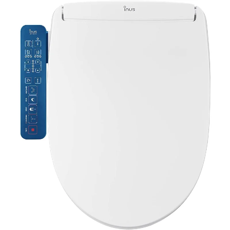 N31 Electric Heated Bidet Toilet Seat Elongated, Smart Bidet Toilet Seat w/ Night Light, Self Cleaning Nozzle, Touch Panel