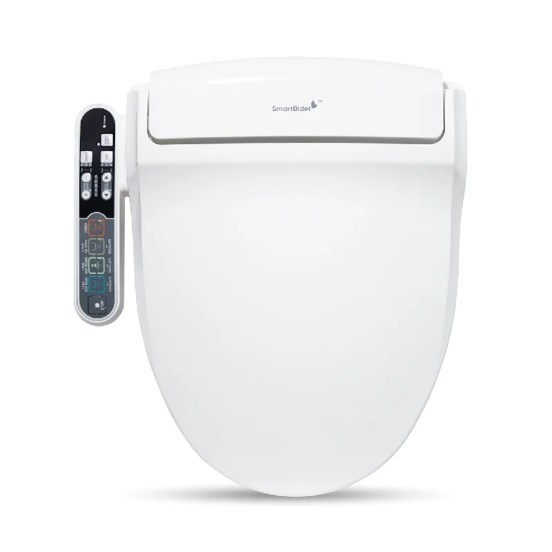 SB-2000 Bidet Seat for Elongated Toilets, Electronic Heated Toilet Seat w/Warm Air Dryer & Temperature Controlled Wash Functions